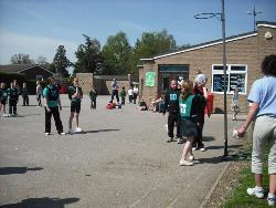 Netball match